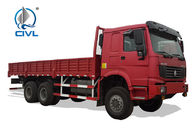 नई भारी कार्गो ट्रक 6X4 10 पहियों लॉरी ट्रक यूरो iI इंजन 336ho / 371hp अच्छा quanlity ट्रक sinotruck