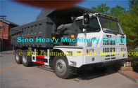 सुरक्षा हैवी ड्यूटी डंप ट्रक 6x4 10tires 336hp EUROII / III LHD या RHD हैवी टिपर ट्रक बिक्री के लिए