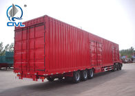 CIVL वैन टाइप सेमी ट्रेलर ट्रक 40 टन पेलोड सेमी वैन बॉक्स ट्रेलर