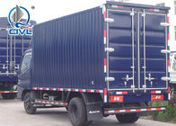 HOWO लाइट ड्यूटी वाणिज्यिक ट्रक मिनी स्टेक कार्गो ट्रक ब्लू मिनीवैन ट्रक