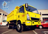 4x2 नई स्थिति लाइट ड्यूटी वाणिज्यिक ट्रक / हॉव डंप ट्रक सीडीडब्ल्यू 5-10 टी