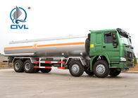 नई Howo ईंधन ट्रक 20CBM पेट्रोलियम / रसायन तरल परिवहन के लिए प्रभावी तेल टैंकर ट्रक