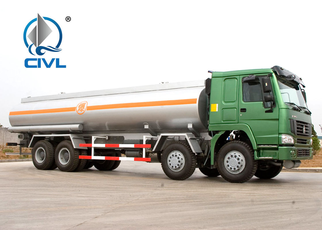 नई Howo ईंधन ट्रक 20CBM पेट्रोलियम / रसायन तरल परिवहन के लिए प्रभावी तेल टैंकर ट्रक