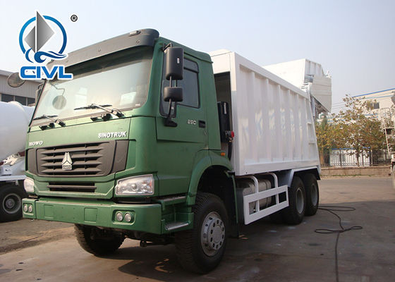 सिनोट्रुक होवो गारबेज ट्रक 10 टायर मोड कचरा बिन ट्रक 6x4 कम्पेक्टर कचरा ट्रक