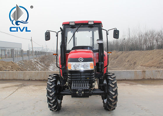 Weichai इंजन 4WD 100HP कृषि ट्रैक्टरों के साथ कृषि ट्रैक्टर केबिन और पंखे के साथ
